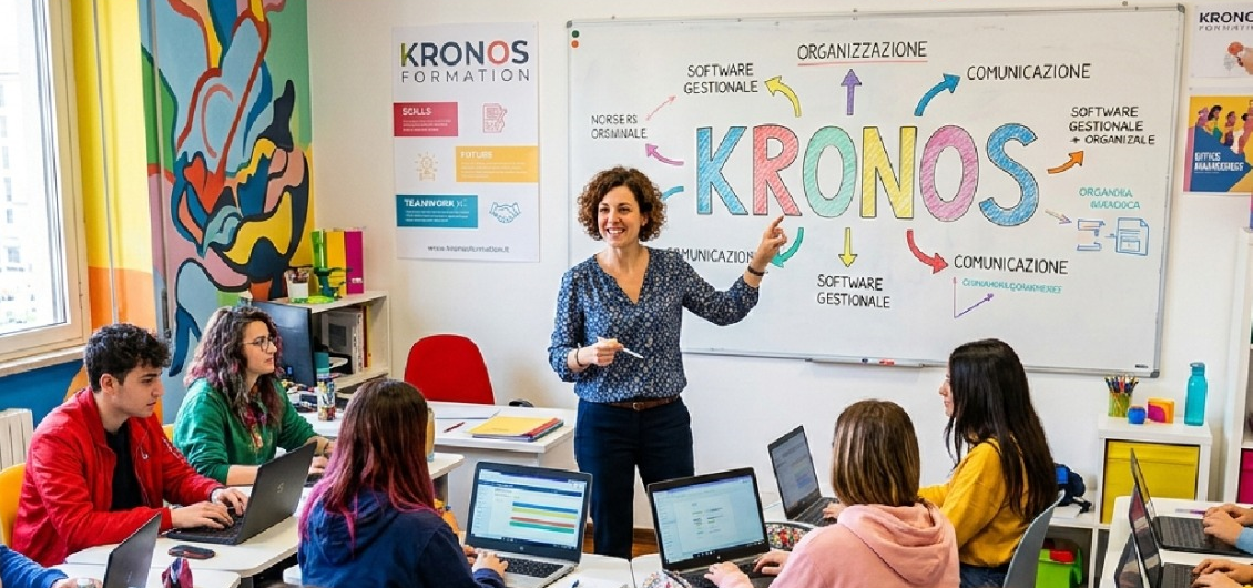 corsisti Corso di segreteria Garanzia Giovani aula formazione Kronos